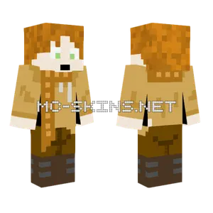 Scrunkly Lil Scarf Kid Minecraft skin