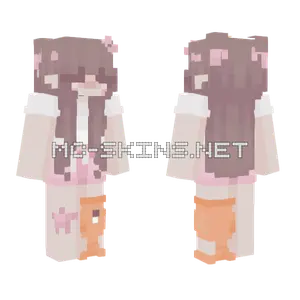 Scuba Girl Minecraft skin