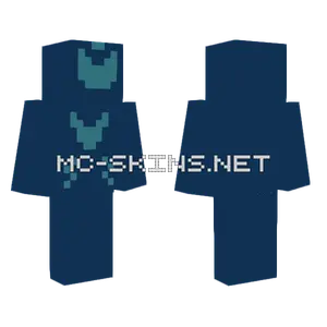 Sea Guardian V3 Minecraft skin