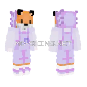 Seapeekay Fox Outfit Minecraft skin