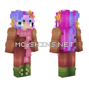 Seasonal Blues Fanskin Minecraft skin