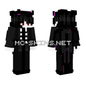 Sebastian Michaelis With Effects Minecraft skin