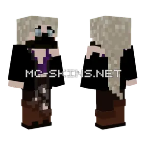 Secret Ninja Girl Minecraft skin