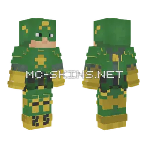 Secret Wars Captain America Minecraft skin