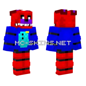 Security Bonnie Minecraft skin