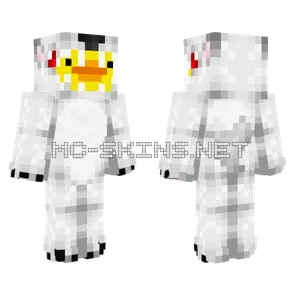 Senseitalon Wolf Suit Commission Minecraft skin