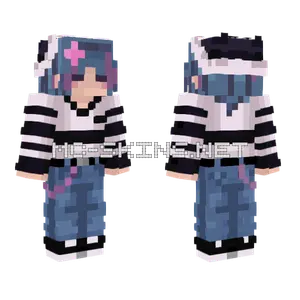 Sephielle Blue Outfit Minecraft skin