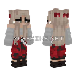 Sgwewet Red Hoodie Minecraft skin