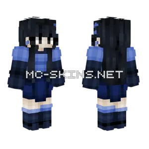 Shades of Blue Minecraft skin