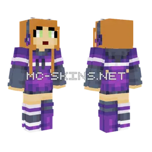 Shades Of Purple Minecraft skin