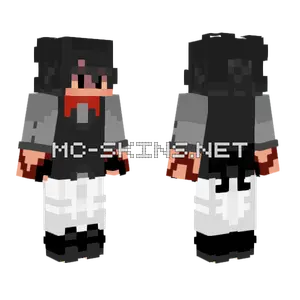 Shadow Face Demon Minecraft skin