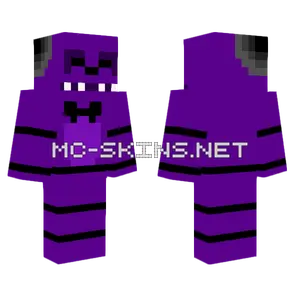 Shadow Freddy Fnaf2 Minecraft skin