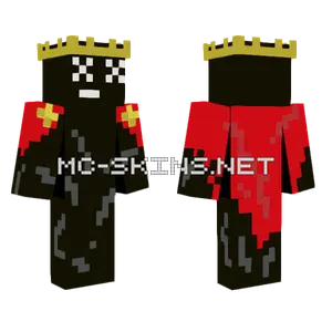 Shadow King Minecraft skin