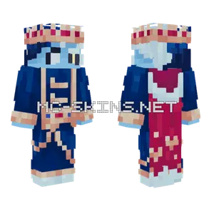 Shadow Milk Cookie V2 Crown Minecraft skin