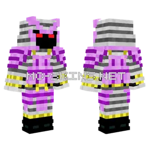 Shadow Samurai Minecraft skin
