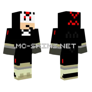 Shadow the Hedgehog Minecraft skin