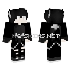 Shadow Wolf Skin Minecraft skin