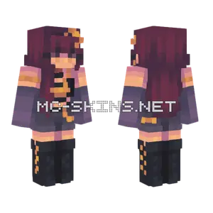 Shadowed Starlight Persona V1 Minecraft skin