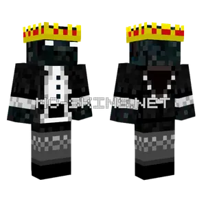 Shadowtheblade345 Black Suit Minecraft skin