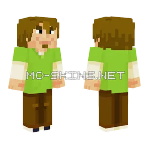 Shaggy Salsicha 2 Minecraft skin