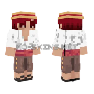 Shanks Minecraft skin