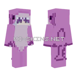 Shark Boy Pink Onesie Minecraft skin
