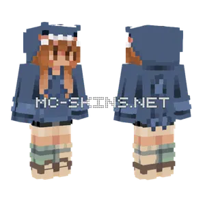 Sharkie Reworked Minecraft skin