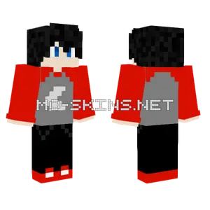 Sharky Skin Minecraft skin