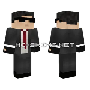 Sharp Black Suit