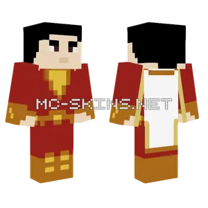 Shazam Minecraft skin