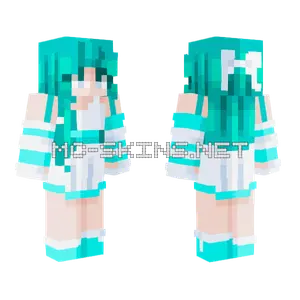 Shine Through the Blizzard Minecraft skin