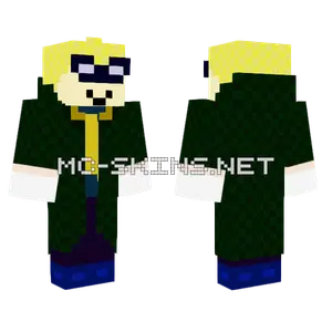 Shineymudkips7 Blue Outfit Minecraft skin