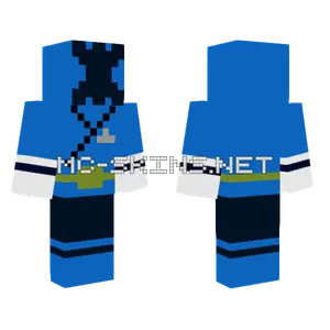 Shinkenger Blue Minecraft skin