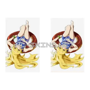 Shinobu Oshino Swimsuit cape, outside and lining