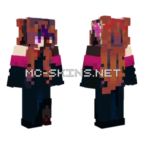 Shiny Girl Minecraft skin