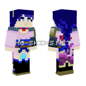 Shogun Raiden Minecraft skin