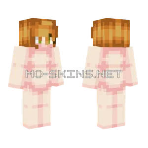 Short Dirty Blonde Hair Base Minecraft skin