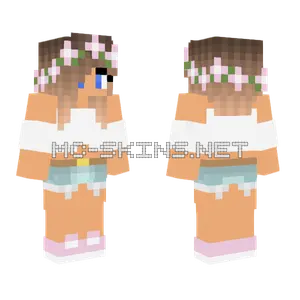 Short Hair City Girl Minecraft skin