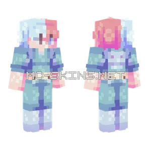 Shoto Todoroki Minecraft skin