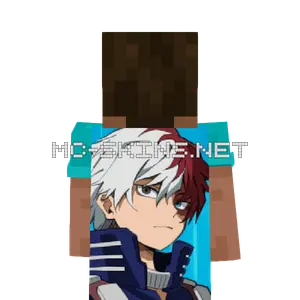 Shouto Todoroki cape, outside and lining