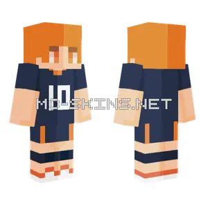 Shoyo Hinata Haikyu Minecraft skin