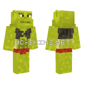 Shrek Not Finished Minecraft skin