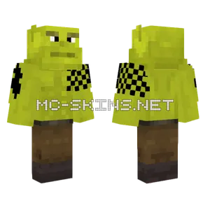 Shrek The Rock Johnson Minecraft skin