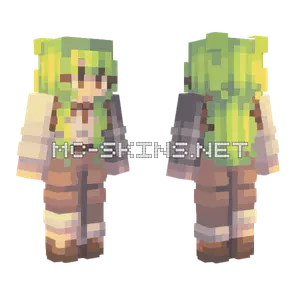 Shrek v4 Minecraft skin