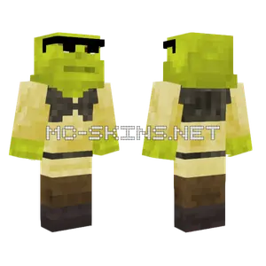 Shrek With Sunglasses Minecraft skin
