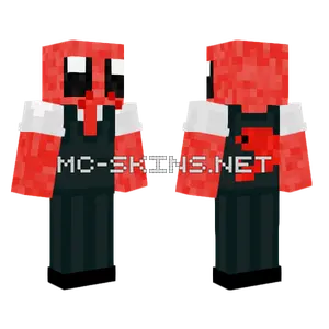 Shrimp Minecraft skin