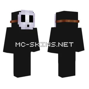 Shy Guy Mask Minecraft skin
