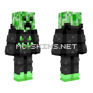 Sick Creeper Minecraft skin
