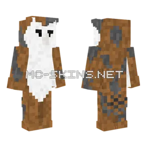 Signature Barn Owl Minecraft skin