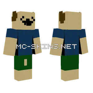 Silly Dog Minecraft skin